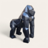 gorilla poligonal 3D Lebensgroß echte super schöne deko figuren bei shop.garten-fantasy.de