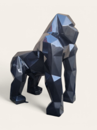 gorilla poligonal 3D Lebensgroß echte super schöne deko figuren bei shop.garten-fantasy.de