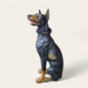 Dobermann deko figur bei shop.garten-fantasy.de