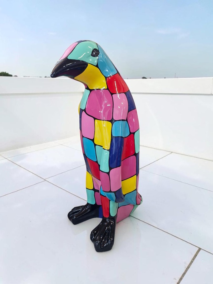 Bunte Pinguine bis 120 cm Erhältlich