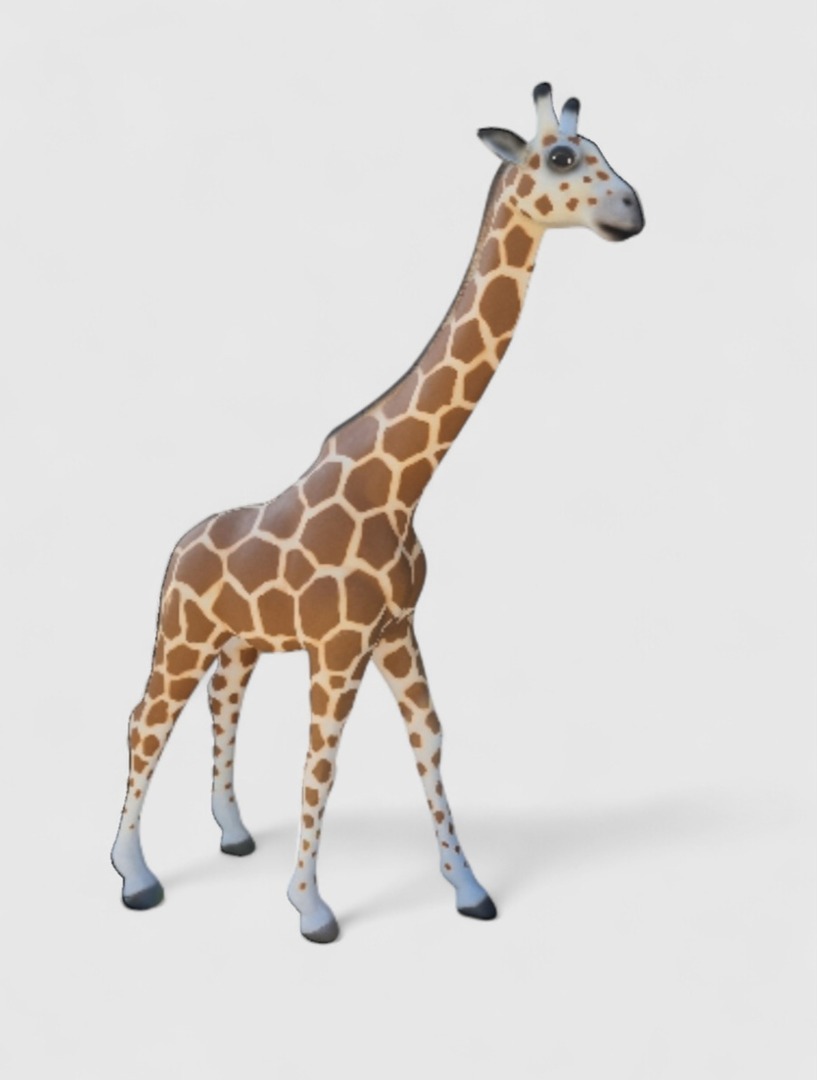Realistische Figur "Afrikanische Giraffe" 230 cm– Naturgröße, Kunstharz, wetterfest 1 Große Garten Dekoration giraffe Figur Statu Skulptur für Zoo Freizeitpark Ladenlokal bei Garten-Fantasy.de