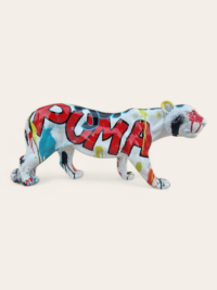 Deko Figur Panther Leopard Puma Skulptur Jaguar Design Collection