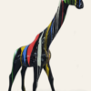 Giraffe Lebensgroße bunte Giraffe Figuren aller Art bei garten-fantasy
