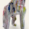 Lebensgroßer Gorilla Deko Design wetterfest bei Shop.Garten-Fantasy