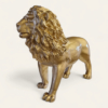 Goldene Löwe große Deko Design bei garten-fantasy