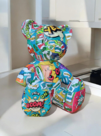 Pop-Art Deko Figuren Bär bei shop.garten-fantasy.de