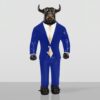 Bulle in Business Anzug deko figur garten fantasy
