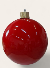 Weihnachtskugel rot
