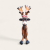 Elch Rentier Winter déco Figur bei Shop.garten-fantasy.de