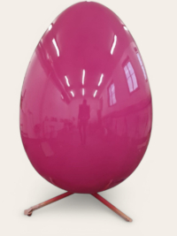 Große Osterei Dekoration Selbs Malen bei garten-fantasy.de