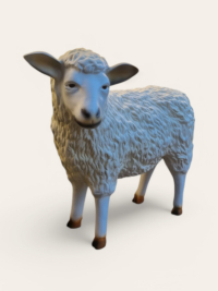 Lebensgroß Schaf bei shop.garten-fantasy.de