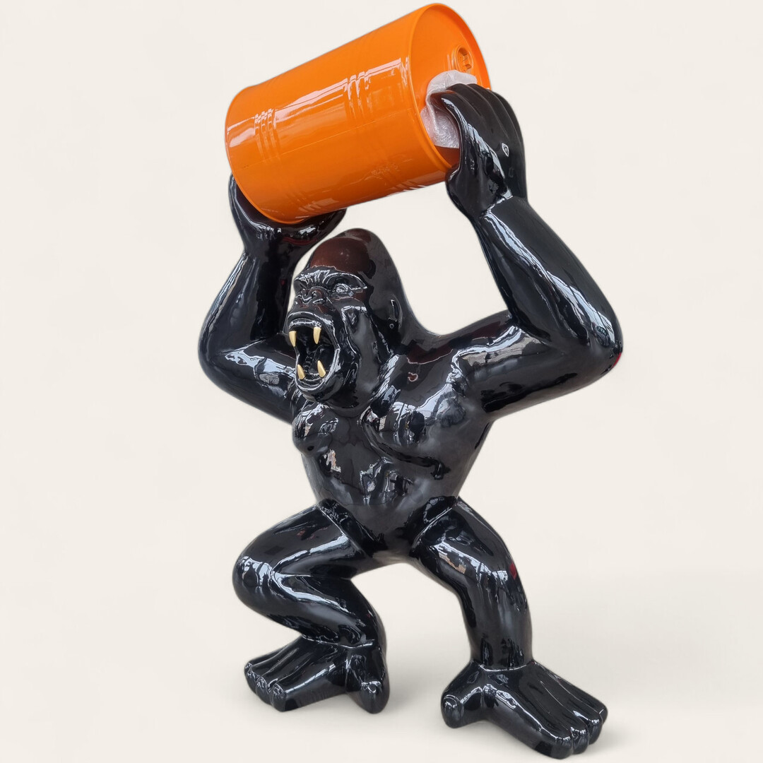 Gorilla Affen Giraffen Gorilla Lebensgroße Deko Figuren bei shop.garten-fantasy.de