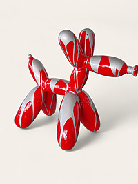 Wohnung deko Ballon Hund Ballon Dog Deko Figur bei shop.garten-fantasy.de